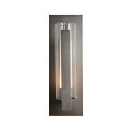 Picture of VERTICAL BAR FLUTED GLASS LARGE OUTDOOR SCONCE