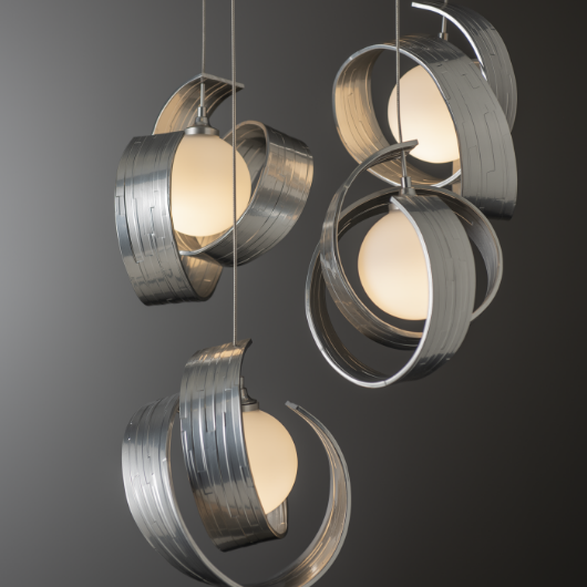 Picture of RIZA 5-LIGHT PENDANT