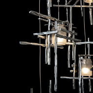 Picture of TURA 5-LIGHT FROSTED GLASS PENDANT