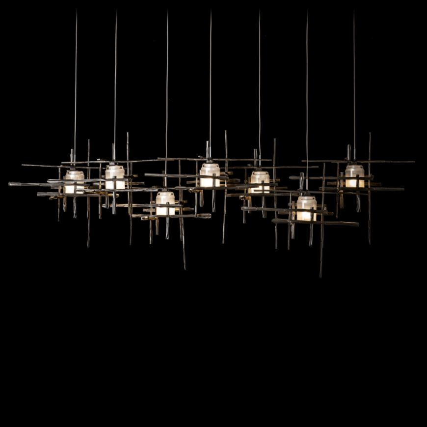 Picture of TURA 7-LIGHT FROSTED GLASS PENDANT