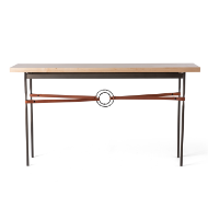 Picture of EQUUS WOOD TOP CONSOLE TABLE