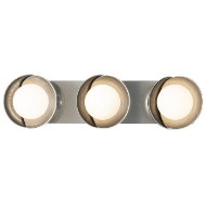 Picture of BROOKLYN 3-LIGHT STRAIGHT DOUBLE SHADE BATH SCONCE