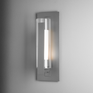 Picture of VERTICAL BAR FLUTED GLASS MEDIUM OUTDOOR SCONCE