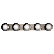 Picture of BROOKLYN 5-LIGHT STRAIGHT DOUBLE SHADE BATH SCONCE