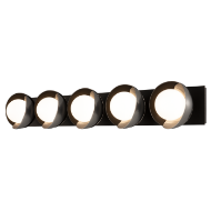 Picture of BROOKLYN 5-LIGHT STRAIGHT DOUBLE SHADE BATH SCONCE