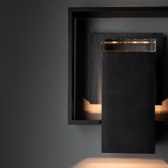 Picture of SHADOW BOX SMALL W/SLATE OUTDOOR SCONCE