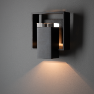 Picture of SHADOW BOX SMALL W/SLATE OUTDOOR SCONCE