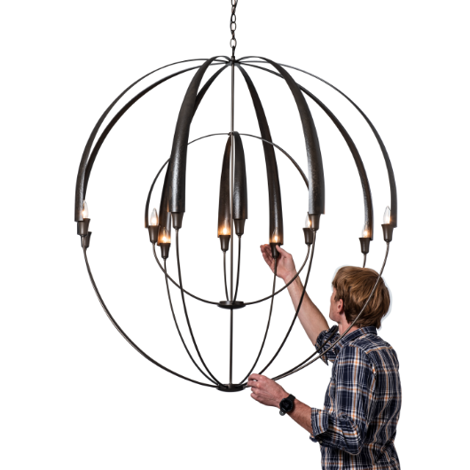 Picture of DOUBLE CIRQUE LARGE SCALE CHANDELIER