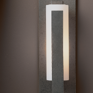 Picture of FORGED VERTICAL BAR SCONCE - STEEL BACKPLATE