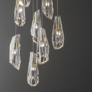 Picture of LUMA 9-LIGHT LARGE CRYSTAL PENDANT