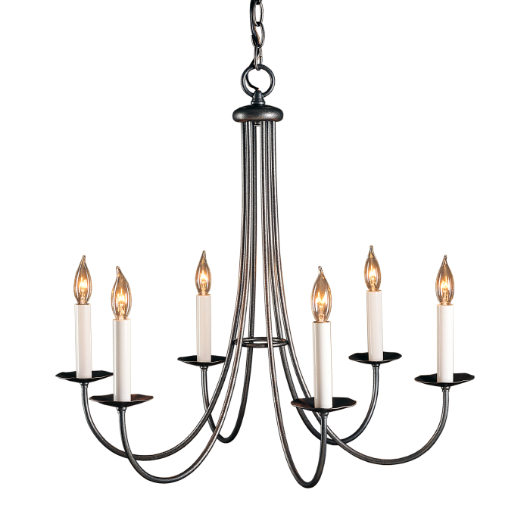 Picture of SIMPLE SWEEP 6 ARM CHANDELIER