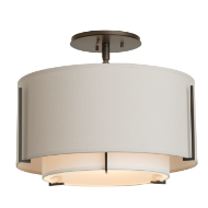 Picture of EXOS SMALL DOUBLE SHADE SEMI-FLUSH