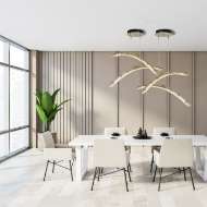 Picture of GLISSADE DOUBLE LARGE LED PENDANT