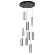 Picture of EXOS GLASS 9-LIGHT PENDANT