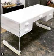 Picture of KING GEORGE VANITY TABLE 3 DRAWER