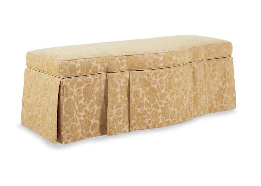 Picture of 76 SKIRTED STORAGE BENCH