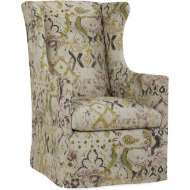 Picture of SLIPCOVERED SWIVEL CHAIR      