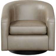 Picture of LEATHER SWIVEL CHAIR      