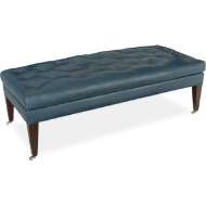 Picture of LEATHER OTTOMAN AND 45293     