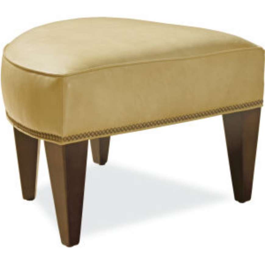 Picture of LEATHER WEDGE OTTOMAN      