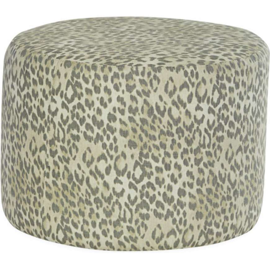 Picture of LEATHER COCKTAIL OTTOMAN      