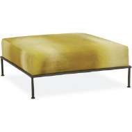 Picture of LEATHER COCKTAIL OTTOMAN      