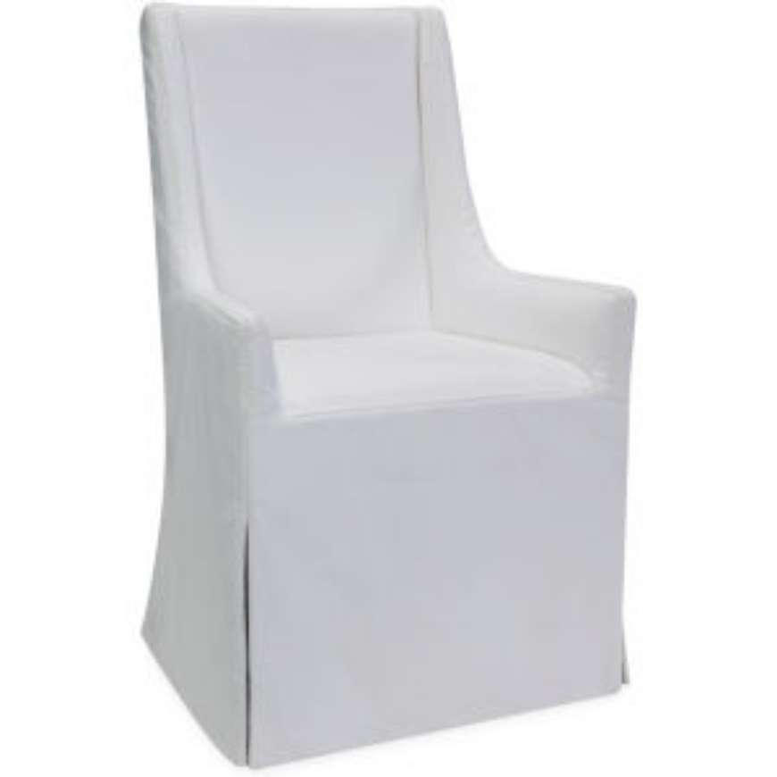 Picture of SLIPCOVERED DINING ARM CHAIR     