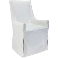 Picture of SLIPCOVERED DINING ARM CHAIR     