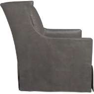 Picture of LEATHER SWIVEL GLIDER      