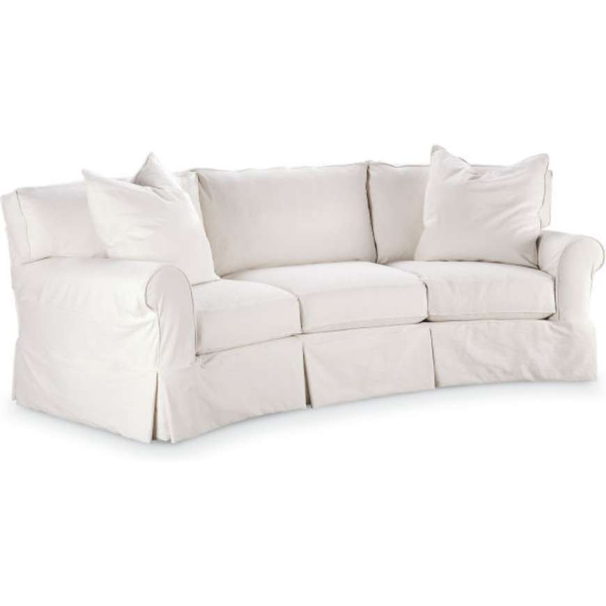 Picture of SLIPCOVERED WEDGE SOFA      