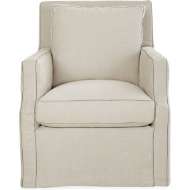 Picture of SLIPCOVERED SWIVEL CHAIR      