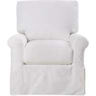 Picture of SLIPCOVERED SWIVEL CHAIR      