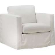 Picture of SLIPCOVERED SWIVEL CHAIR      