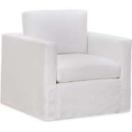 Picture of SLIPCOVERED SWIVEL CHAIR      