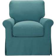 Picture of SLIPCOVERED SWIVEL CHAIR      