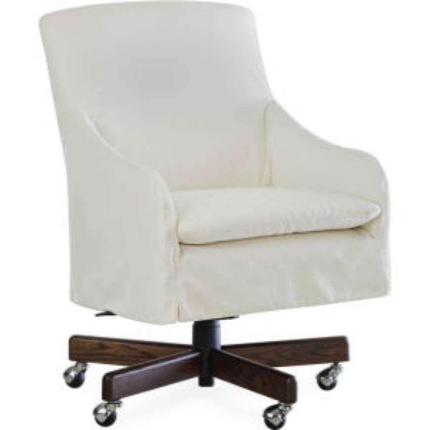 Picture of SLIPCOVERED DESK CHAIR      