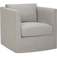 Picture of SLIPCOVERED SWIVEL CHAIR      