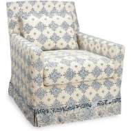 Picture of SLIPCOVERED SWIVEL CHAIR      