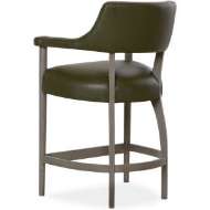 Picture of LEATHER BAR STOOL      