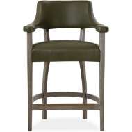 Picture of LEATHER BAR STOOL      