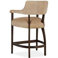 Picture of LEATHER BAR STOOL      