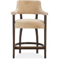 Picture of LEATHER BAR STOOL      