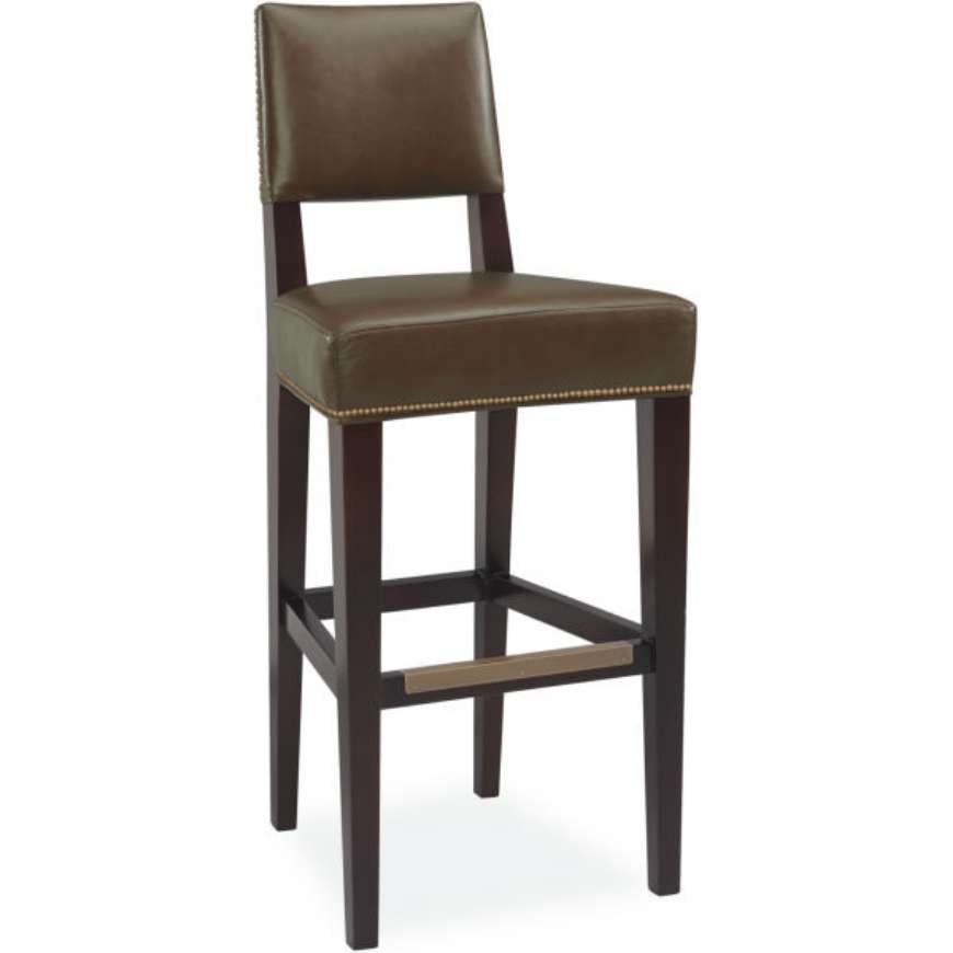 Picture of LEATHER BAR STOOL      