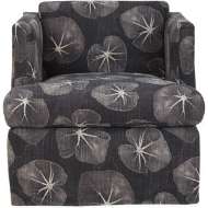 Picture of SLIPCOVERED SWIVEL CHAIR      