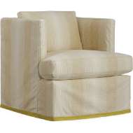 Picture of SLIPCOVERED SWIVEL CHAIR      