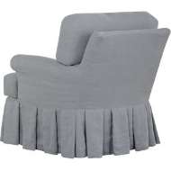 Picture of SLIPCOVERED SWIVEL CHAIR      