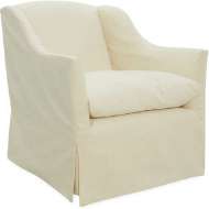 Picture of SLIPCOVERED SWIVEL CHAIR      