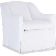 Picture of SLIPCOVERED SWIVEL CHAIR      