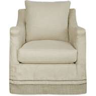 Picture of SLIPCOVERED SWIVEL CHAIR      