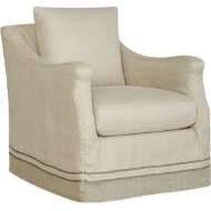 Picture of SLIPCOVERED SWIVEL CHAIR      